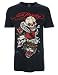 Ed Hardy T-Shirt "Death of Love/L.A.Tiger" Herren Schwarz Large