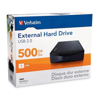 VER96570 - 500GB USB Desktop Hard Drive