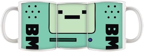 Adventure Time with Finn and Jake Cartoon Beemo BMO Classical White Mug White Cup New Unisex