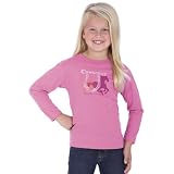 Wrangler® Girls Crew Neck Horse Tee by Wrangler