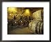 Aging of Armagnac in Gascony Oak Barrels, Aquitania, France Cuisine Framed Art Poster Print by Michele Molinari, 22x18