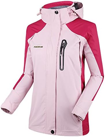 Diamond Candy women's Sportswear Hooded Outdoor Softshell Waterproof Jacket