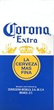 Corona Extra Beach Towel 30-in x 60-in (White, Blue, Gold)