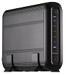 Qnap TS-119 NAS-System ohne Festplatten (1-Bay, iSCSI, eSATA, SATA, USB, Ethernet) schwarz