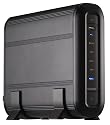 Qnap TS-119 NAS-System ohne Festplatten (1-Bay, iSCSI, eSATA, SATA, USB, Ethernet) schwarz