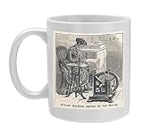 41LNR%2BNFzwL. SL160  Photo Mugs of Gas Powered Sew Machine from Mary Evans