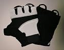 BRAND NEW AMARA GYM / CYCLING / WEIGHT LIFTING TRAINING GLOVES *LARGE* WHITE/BLACK