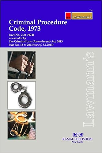 Criminal Procedure Code by Lawmann's -2017 Edition
