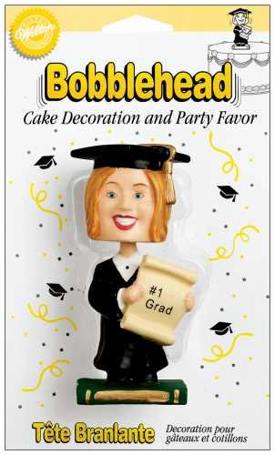 Graduation Topper Bobbling Head Female