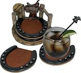 Rivers Edge 537 Horseshoe Coaster Set