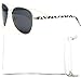 Women's Polarized Sunglasses Aztec Tribal Free White VOX Microfiber Bag