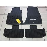 2008-2012 DODGE CHALLENGER SLUSH RUBBER FLOOR MATS 4PCS MOPAR SLATE OEM by Dodge