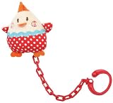 Baby Pacifier Leash. Red Little Hen. Koala Collection.