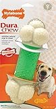 Nylabone Dura Chew Souper Bacon Flavored Double Action Bone Dog Chew Toy