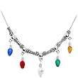 Handcrafted Holiday Light Necklace