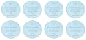 8 X Panasonic CR2032 3v Lithium Coin cell batteries