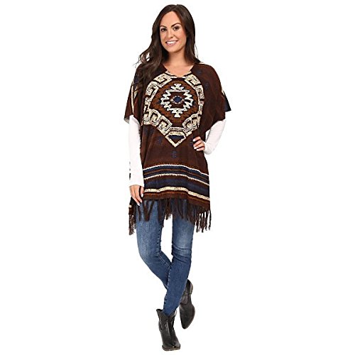 ダブルディランチウェア アウター ニット&セーター La Serena Poncho Multi [並行輸入品]