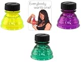 Snap Capp Pack of 3 Assorted Reclosable Can Tops (Turns Almost Any Can into a Bottle!)