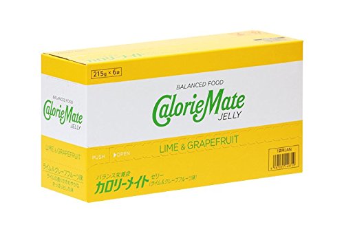 大塚製薬 カロリーメイト ゼリー ライム&グレープフルーツ味 215g×6袋