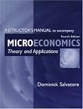 Instructor's Manual to Accompany Microeconomics: Theory and Applications