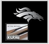 Denver Broncos Chrome Vinyl Decal