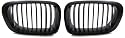 BMW E46 Coupe Cabrio 99-03 Nieren / Grill SCHWARZ