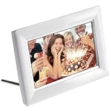 Philips 7-Inch LCD Digital Photo Frame (White)
