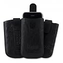 bugatti Ledertasche SlimCase Unique passend f&uuml;r LG Electronics KM900 Arena, schwarz (black), Leder Tasche