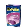 Theraflu Flu & Sore Throat, Natural Apple Cinnamon, 6 packets (Pack of 4)