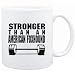 Mug White " STRONGER THAN A American Foxhound " Dogs