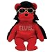 TY Beanie Baby - SHAKE RATTLE & BEANIE the Elvis Bear (Walgreen's Excl)