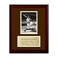Collectible Framed Art - Lou Gehrig