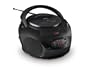 Jwin JxCD424Blk Portable CD/Radio Boombox with Input
