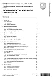 Environmental and food legislation