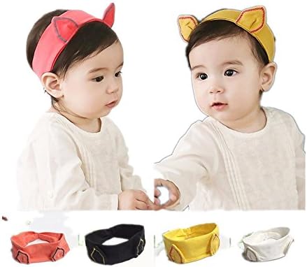 EKIMI Baby Kids Girls Headband Hair Band Head Decor Accessories (Yellow)