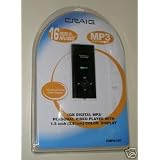 CRAIG VIDEO MP3 PLAYER, COLOR DISPLAY 1GB DRIVE