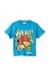 Angry Birds Boys 2-7 Wipe Out Juvy Shirt, Turquoise, 5/6 Medium