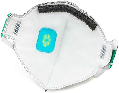 5 Pieces Activated Carbon Mask Breathing Valve Respirator Box
