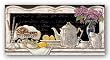 Tea Time by Janet Kruskamp 24"x12" Art Print Poster