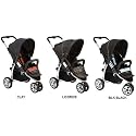Valco Baby Single Latitude Stroller - Silk Black " by Valco Baby LAT8870
