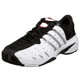 adidas Men's Tirand III Tennis Shoe,White/Black/Red,11.5 M