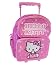 Hello Kitty Small Rolling BackPack - Sario Hello Kitty Small Rolling School Bag
