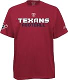  : Houston Texans -Red- 2008 Player Sideline ''Orbital'' T-Shirt