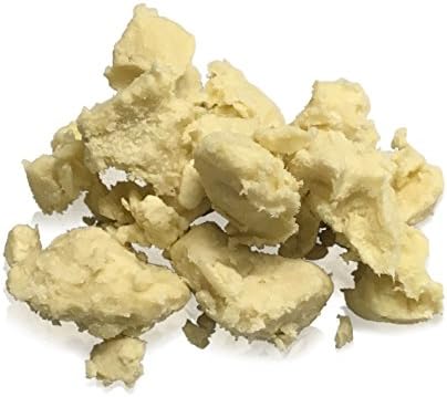 100% Raw Unrefined Organic Shea Butter-African Grade A Ivory 1 Pound (16oz) by Safe House Naturals Best for Dry Cracked Skin Delicate Baby Skin Eczema and Stretch Marks Excellent Skin Moisturizer