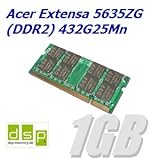 1GB Speichererweiterung für Acer Extensa 5635ZG (DDR2) 432G25Mn
