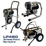 Airlessco LP 460 Hi-Boy P N 331-691 Carry Complete. Upright model at far Left. by Airlessco