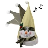 NHL Pittsburgh Penguins Gold Animated Musical Snowman Hat