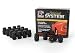 All Products : Gorilla Automotive 71633NBC "The System" Acorn Black Chrome Wheel Locks (12mm x 1.50" Thread Size) - For 5 Lug Wheels
