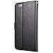 iPhone 6S Plus Case,iPhone 6 Plus Case,[5.5 inch]By Ailun(TM),Card Holder Case,PU Leather Case,Wallet Case,Flip Case Cover[Black]