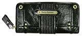 Juicy Couture Black Leather Clutch Wallet~ YSRU0779